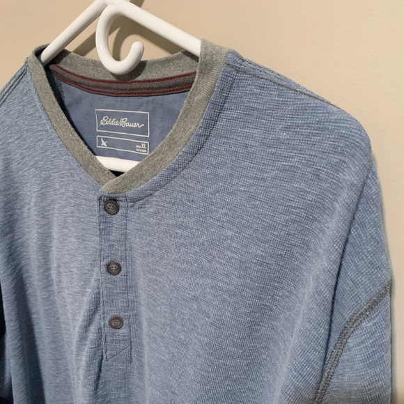 Eddie Bauer Waffle Henley, size XL - Picture 8 of 10